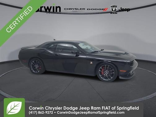 Pitch Black Clearcoat 2021 Dodge Challenger R/T Scat Pack