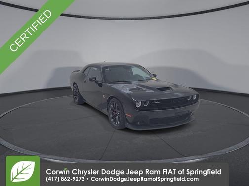 Pitch Black Clearcoat 2021 Dodge Challenger R/T Scat Pack