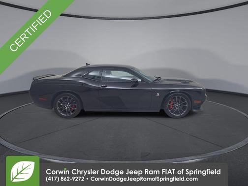 Pitch Black Clearcoat 2021 Dodge Challenger R/T Scat Pack