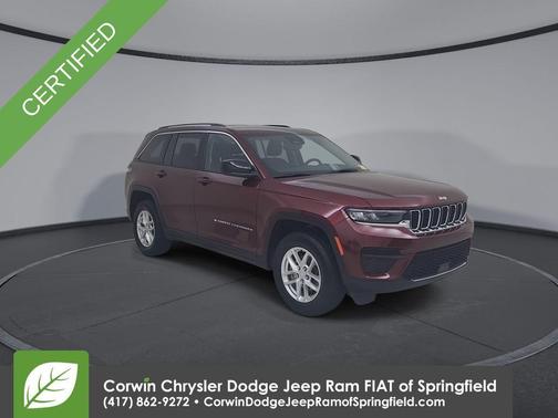Velvet Red Pearlcoat 2023 Jeep Grand Cherokee Laredo
