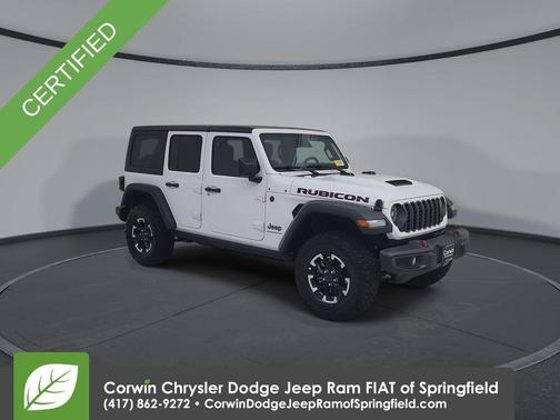 Bright White Clearcoat 2026 Jeep Wrangler Rubicon