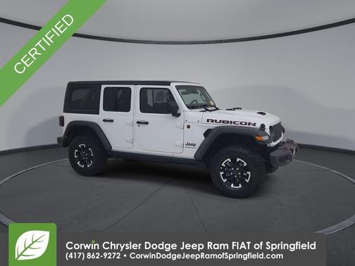 Bright White Clearcoat 2026 Jeep Wrangler Rubicon