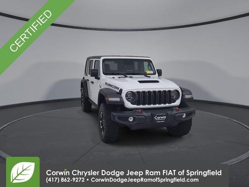 Bright White Clearcoat 2026 Jeep Wrangler Rubicon