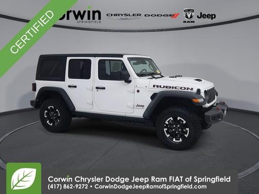 Bright White Clearcoat 2026 Jeep Wrangler Rubicon