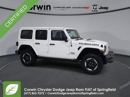 Bright White Clearcoat 2018 Jeep Wrangler Unlimited Rubicon