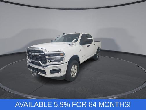 Bright White Clearcoat 2026 RAM 2500 Big Horn