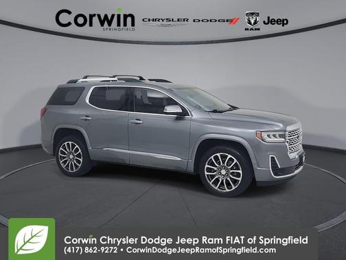 Satin Steel Metallic 2021 GMC Acadia Denali