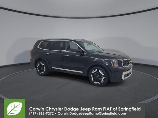 Ebony Black 2025 Kia Telluride S