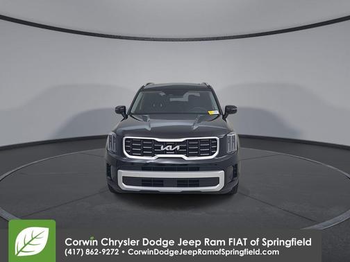 Ebony Black 2025 Kia Telluride S