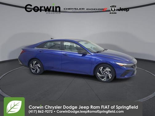 Intense Blue 2025 Hyundai ELANTRA Limited