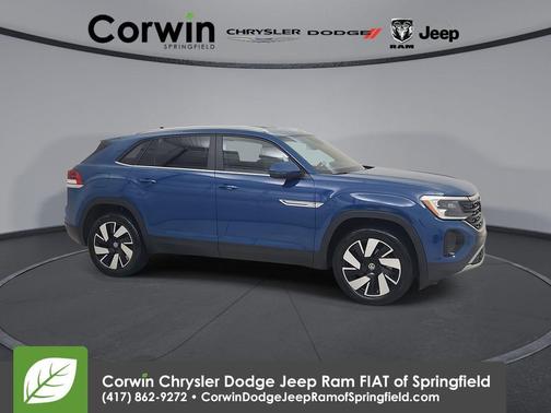 Mountain  Lake Blue Metallic 2026 Volkswagen Atlas Cross Sport 2.0T SE W/TECHNOLOGY