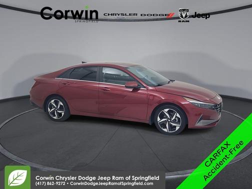 Red 2023 Hyundai ELANTRA Limited