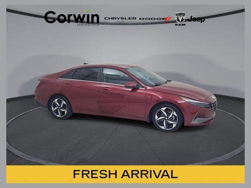 Red 2023 Hyundai ELANTRA Limited