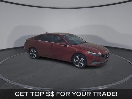 Red 2023 Hyundai ELANTRA Limited