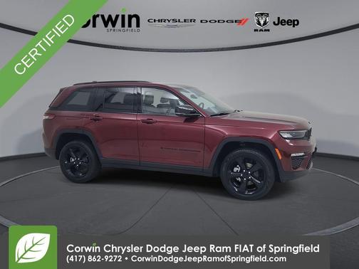 Velvet Red Pearlcoat 2023 Jeep Grand Cherokee Limited