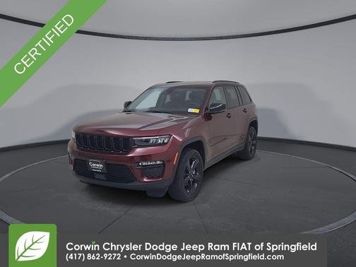 Velvet Red Pearlcoat 2023 Jeep Grand Cherokee Limited