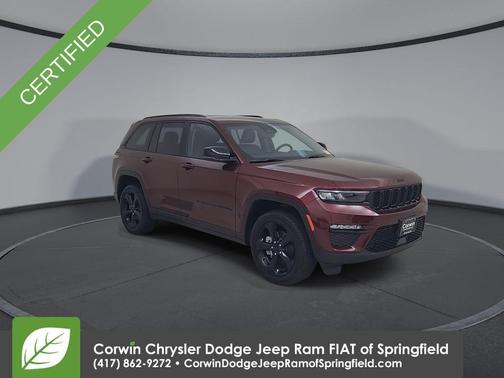 Velvet Red Pearlcoat 2023 Jeep Grand Cherokee Limited