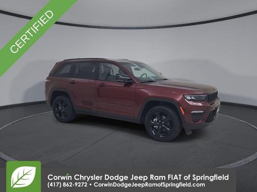 Velvet Red Pearlcoat 2023 Jeep Grand Cherokee Limited