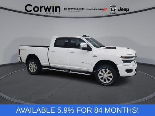 Bright White Clearcoat 2026 RAM 2500 Laramie