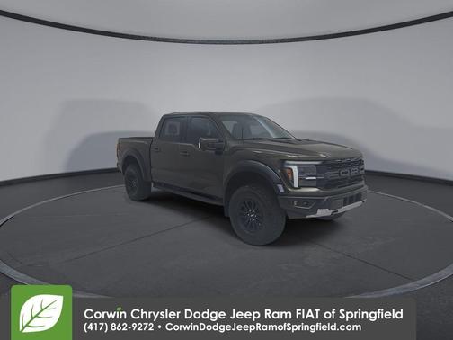 Green 2024 Ford F-150 Raptor