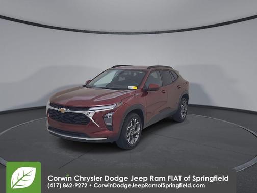 Crimson Metallic 2025 Chevrolet Trax LT