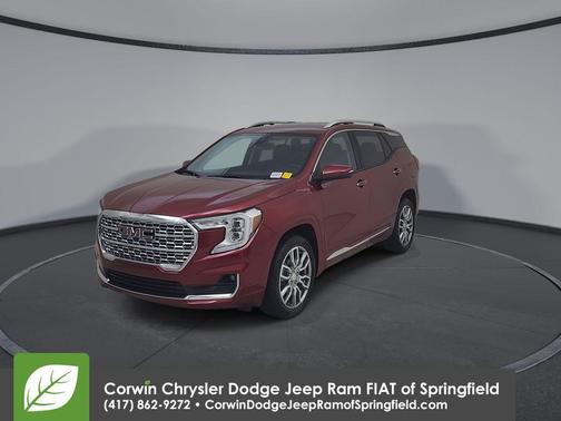 Volcanic Red 2023 GMC Terrain Denali