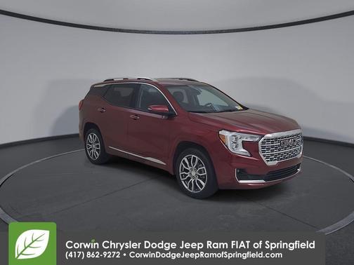 Volcanic Red 2023 GMC Terrain Denali