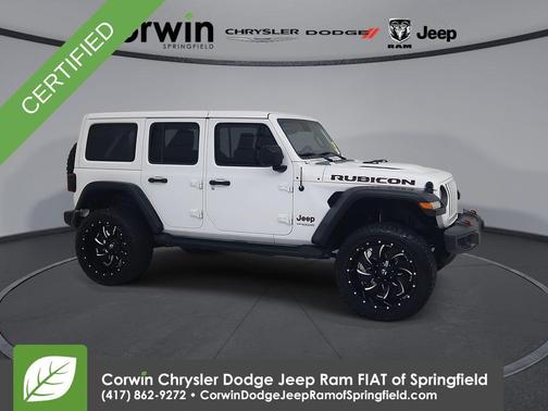 Bright White Clearcoat 2021 Jeep Wrangler Unlimited Rubicon