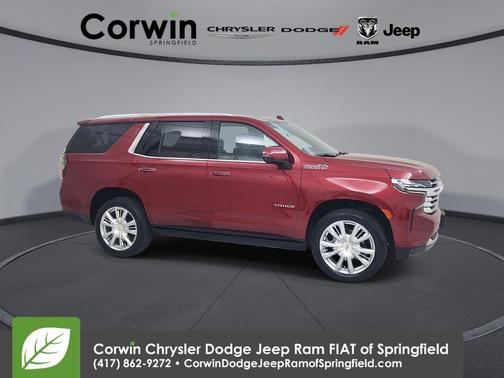 Radiant Red 2024 Chevrolet Tahoe High Country