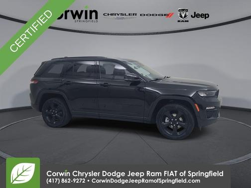 Diamond Black 2023 Jeep Grand Cherokee Limited