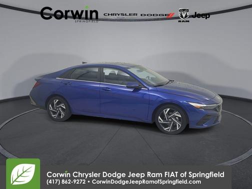 Intense Blue 2025 Hyundai ELANTRA Limited
