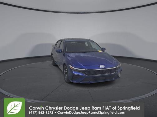 Intense Blue 2025 Hyundai ELANTRA Limited