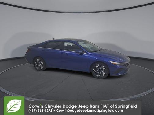Intense Blue 2025 Hyundai ELANTRA Limited