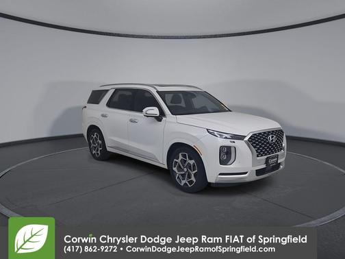 Hyper White 2021 Hyundai PALISADE Calligraphy
