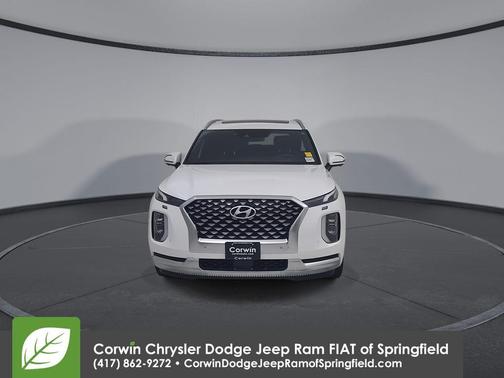Hyper White 2021 Hyundai PALISADE Calligraphy
