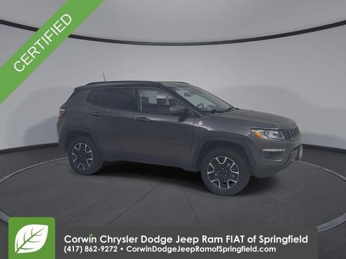 Granite Crystal Clearcoat Metallic 2020 Jeep Compass Trailhawk