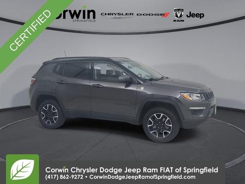 Granite Crystal Clearcoat Metallic 2020 Jeep Compass Trailhawk