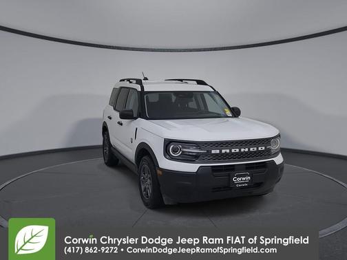 Oxford White 2025 Ford Bronco Sport Big Bend