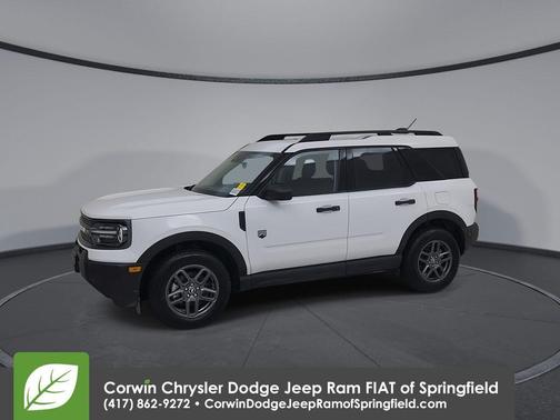 Oxford White 2025 Ford Bronco Sport Big Bend