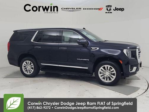 Midnight Blue Metallic 2024 GMC Yukon SLT