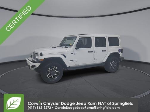 Bright White Clearcoat 2025 Jeep Wrangler Sahara