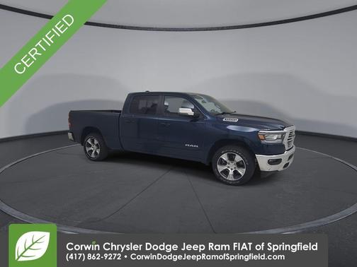 Patriot Blue Pearlcoat 2023 RAM 1500 Laramie