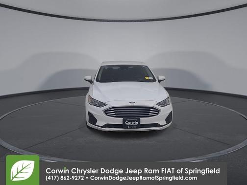 Oxford White 2020 Ford Fusion SE