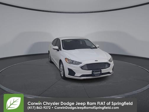 Oxford White 2020 Ford Fusion SE