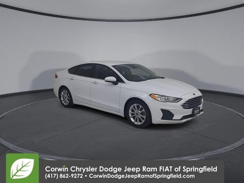 Oxford White 2020 Ford Fusion SE