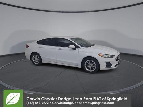 Oxford White 2020 Ford Fusion SE
