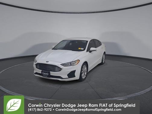 Oxford White 2020 Ford Fusion SE