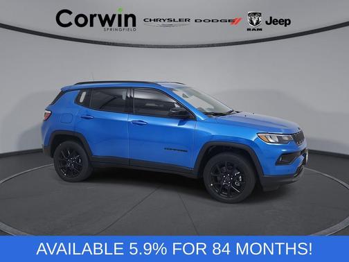 Hydro Blue Pearlcoat 2026 Jeep Compass Latitude