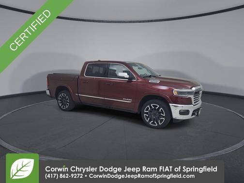 Delmonico Red Pearlcoat 2025 RAM 1500 Limited