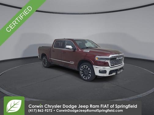 Delmonico Red Pearlcoat 2025 RAM 1500 Limited